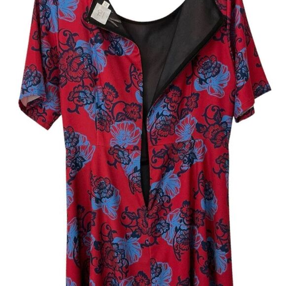 ANTHROPOLOGIE HD in Paris Colorful Mid-Length Tailored Dress  14 - Picture 5 of 7